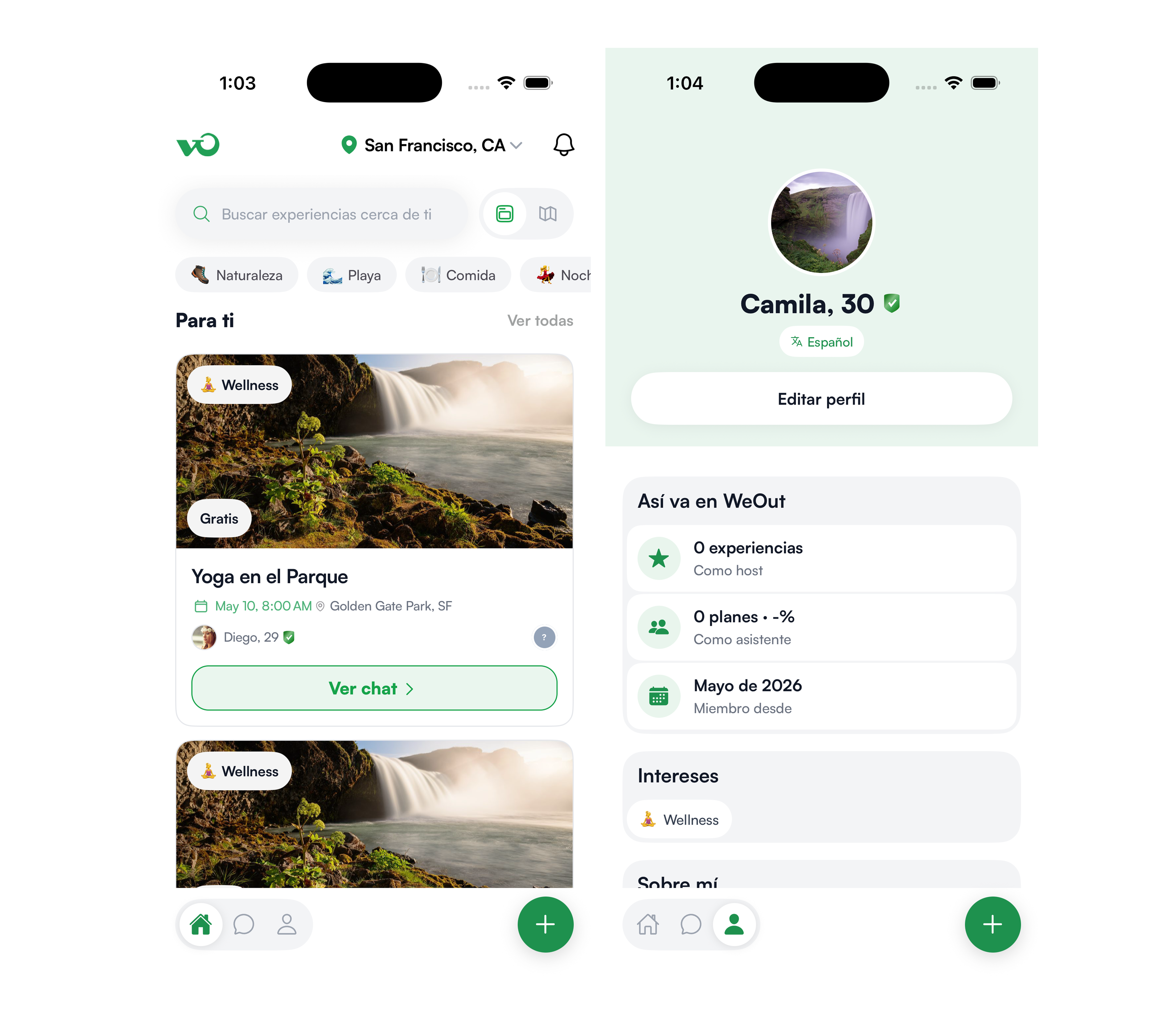 WeOut app